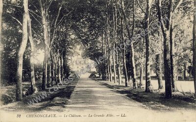 Carte postale ancienne Chenonceaux Ch — Chenonceaux (Indre-et-Loire)