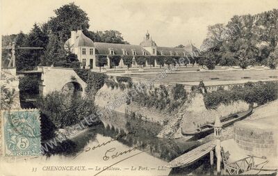 Carte postale ancienne Chenonceaux Ch — Chenonceaux (Indre-et-Loire)
