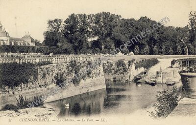 Carte postale ancienne Chenonceaux Ch — Chenonceaux (Indre-et-Loire)