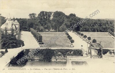 Carte postale ancienne Chenonceaux Ch — Chenonceaux (Indre-et-Loire)