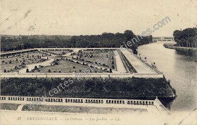 Carte postale ancienne Chenonceaux Ch — Chenonceaux (Indre-et-Loire)