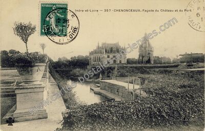 Carte postale ancienne Chenonceaux Ch — Chenonceaux (Indre-et-Loire)