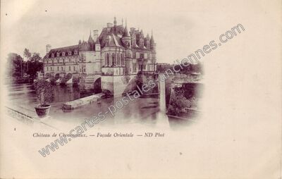 Carte postale ancienne Chenonceaux Ch — Chenonceaux (Indre-et-Loire)