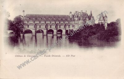 Carte postale ancienne Chenonceaux Ch — Chenonceaux (Indre-et-Loire)