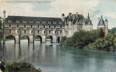 Carte postale ancienne Chenonceaux ch — Chenonceaux (Indre-et-Loire)
