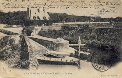 Carte postale ancienne Chenonceaux Ch — Chenonceaux (Indre-et-Loire)