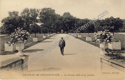 Carte postale ancienne Chenonceaux Ch — Chenonceaux (Indre-et-Loire)