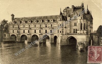 Carte postale ancienne Chenonceaux ch — Chenonceaux (Indre-et-Loire)