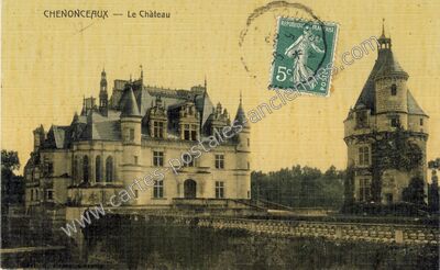 Carte postale ancienne Chenonceaux Ch — Chenonceaux (Indre-et-Loire)
