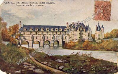 Carte postale ancienne Chenonceaux Ch — Chenonceaux (Indre-et-Loire)