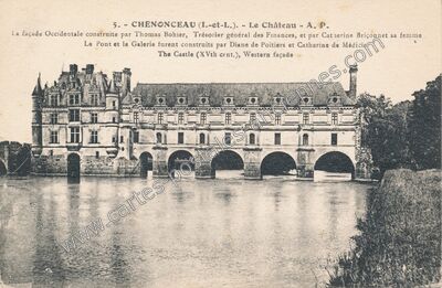 Carte postale ancienne Le Château — Chenonceaux (Indre-et-Loire)