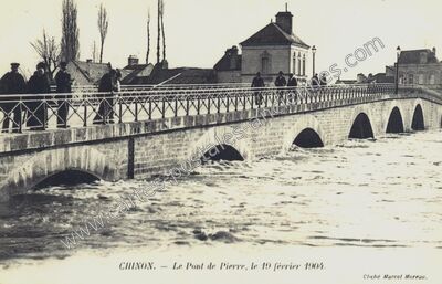 Carte postale ancienne Chinon 1904 — Chinon (Indre-et-Loire)