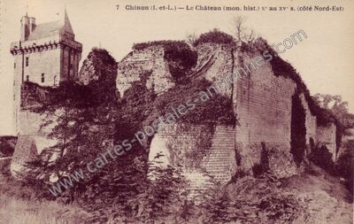 Carte postale ancienne Chinon Ch — Chinon (Indre-et-Loire)