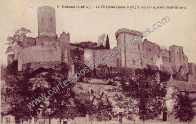 Carte postale ancienne Chinon Ch — Chinon (Indre-et-Loire)