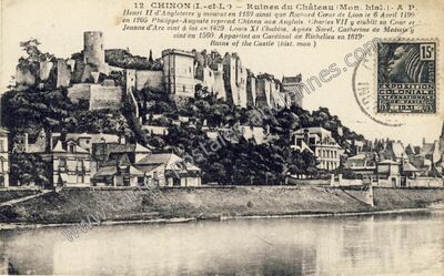 Carte postale ancienne Chinon Ch — Chinon (Indre-et-Loire)