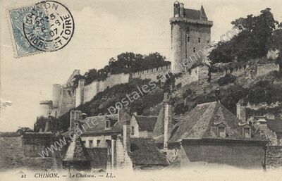 Carte postale ancienne Chinon Ch — Chinon (Indre-et-Loire)