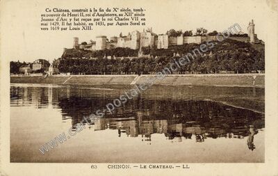 Carte postale ancienne Chinon Ch — Chinon (Indre-et-Loire)