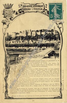 Carte postale ancienne Chinon Ch — Chinon (Indre-et-Loire)