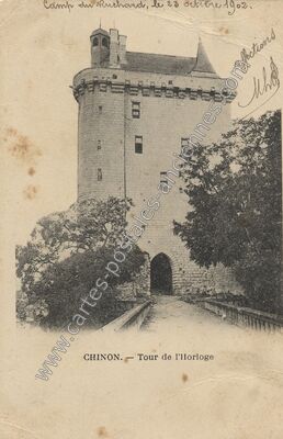 Carte postale ancienne Chinon Ch — Chinon (Indre-et-Loire)