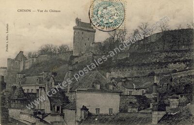 Carte postale ancienne Chinon Ch — Chinon (Indre-et-Loire)