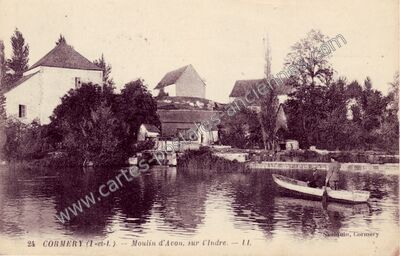 Carte postale ancienne Cormery