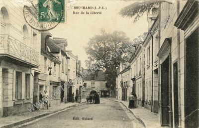 Carte postale ancienne Bouchard — L'Île-Bouchard (Indre-et-Loire)