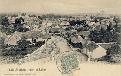 Carte postale ancienne Ile Bouchard — L'Île-Bouchard (Indre-et-Loire)