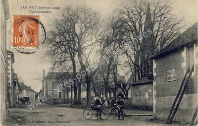 Carte postale ancienne Vue d'ensemble — Jaulnay (Indre-et-Loire)