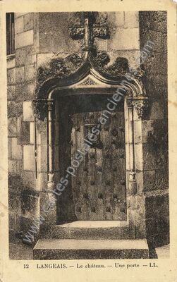 Carte postale ancienne Chateau de Langeais — Langeais (Indre-et-Loire)