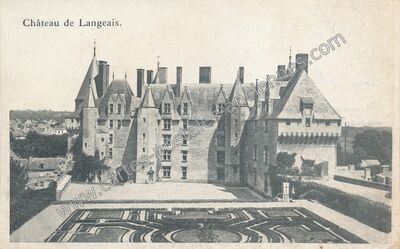 Carte postale ancienne Chateau de Langeais — Langeais (Indre-et-Loire)