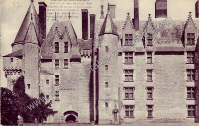 Carte postale ancienne Langeais Ch — Langeais (Indre-et-Loire)