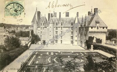 Carte postale ancienne Langeais — Langeais (Indre-et-Loire)