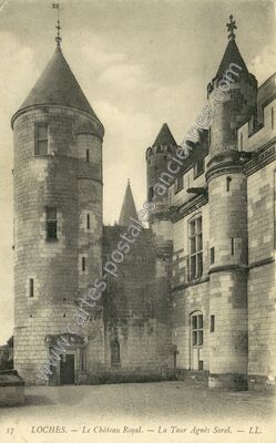 Carte postale ancienne Loches ch — Loches (Indre-et-Loire)