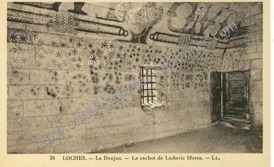 Carte postale ancienne Loches ch — Loches (Indre-et-Loire)