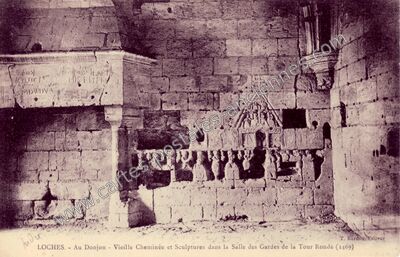 Carte postale ancienne Loches Ch — Loches (Indre-et-Loire)