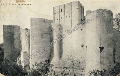 Carte postale ancienne Loches Ch — Loches (Indre-et-Loire)