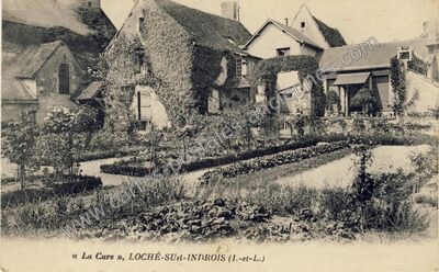 Carte postale ancienne Loché-sur-Indrois