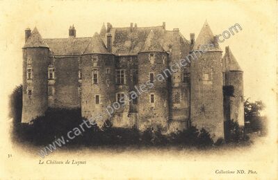 Carte postale ancienne Chateau de Luynes — Luynes (Indre-et-Loire)