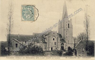 Carte postale ancienne Bois Aubry — Luzé (Indre-et-Loire)