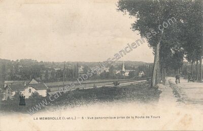 Carte postale ancienne La Membrolle — La Membrolle-sur-Choisille (Indre-et-Loire)