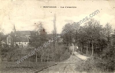 Carte postale ancienne Monthodon