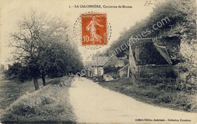 Carte postale ancienne La Caloniere — Mosnes (Indre-et-Loire)