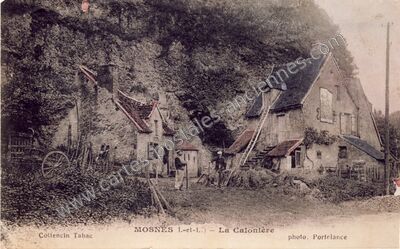 Carte postale ancienne La Caloniere — Mosnes (Indre-et-Loire)