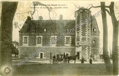 Carte postale ancienne Plessis les Tours — La Riche (Indre-et-Loire)