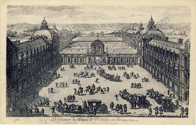 Carte postale ancienne Richelieu Ch — Richelieu (Indre-et-Loire)