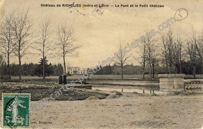 Carte postale ancienne Richelieu Ch — Richelieu (Indre-et-Loire)