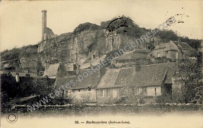 Carte postale ancienne Rochecorbon — Rochecorbon (Indre-et-Loire)