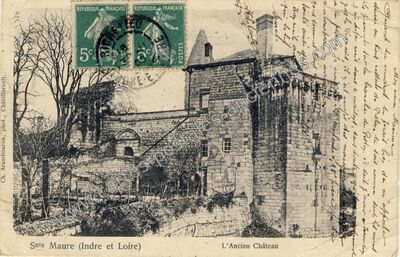 Carte postale ancienne Ste Maure — Sainte-Maure-de-Touraine (Indre-et-Loire)