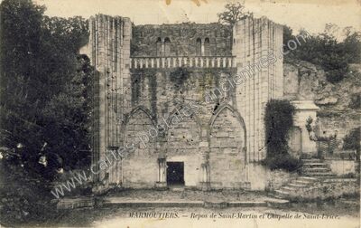 Carte postale ancienne Marmoutier — Tours (Indre-et-Loire)