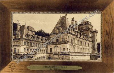 Carte postale ancienne Villandry Ch — Villandry (Indre-et-Loire)